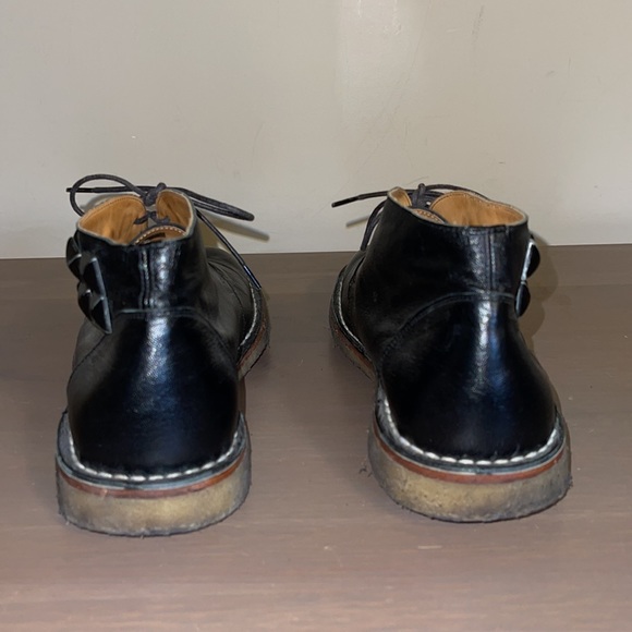 Marc Jacobs Black Leather Studded Lace Up Booties - Women’s Size 7 - Picture 5 of 12